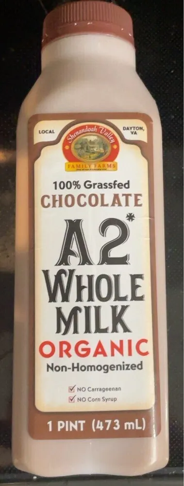 Chocolate Organic Whole Milk