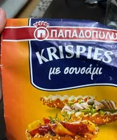Krispies with sesame seeds