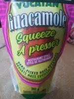 Guacamole squeeze à presser