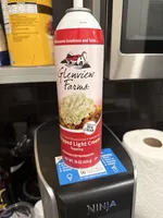 Whipped Light Cream Topping