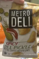 Spicy Dill Pickle Kettle Cooked Potato Chips