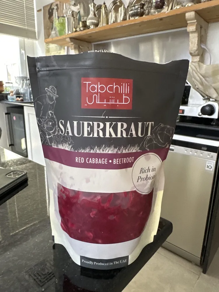 Red cabbage & beetroot sauerkraut