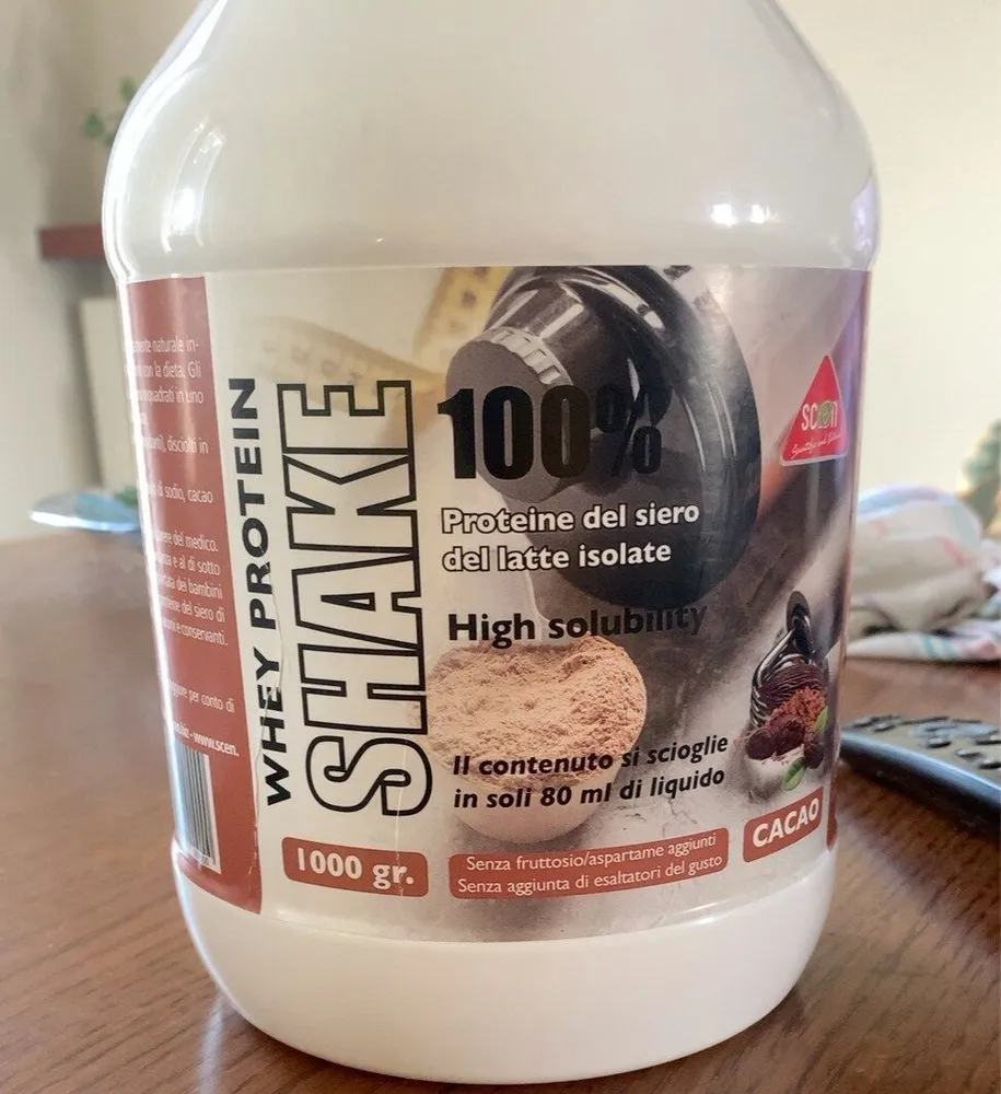 whey protein shake