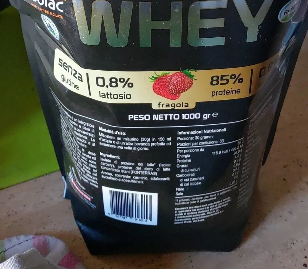 Pure whey isolac