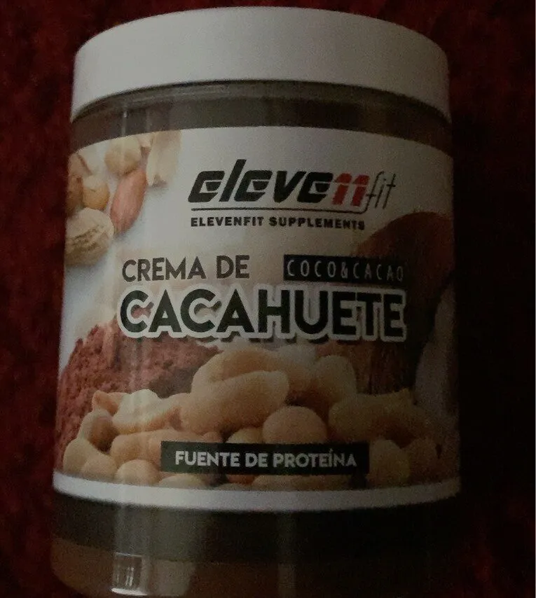 Crema de cacahuete cacao y coco