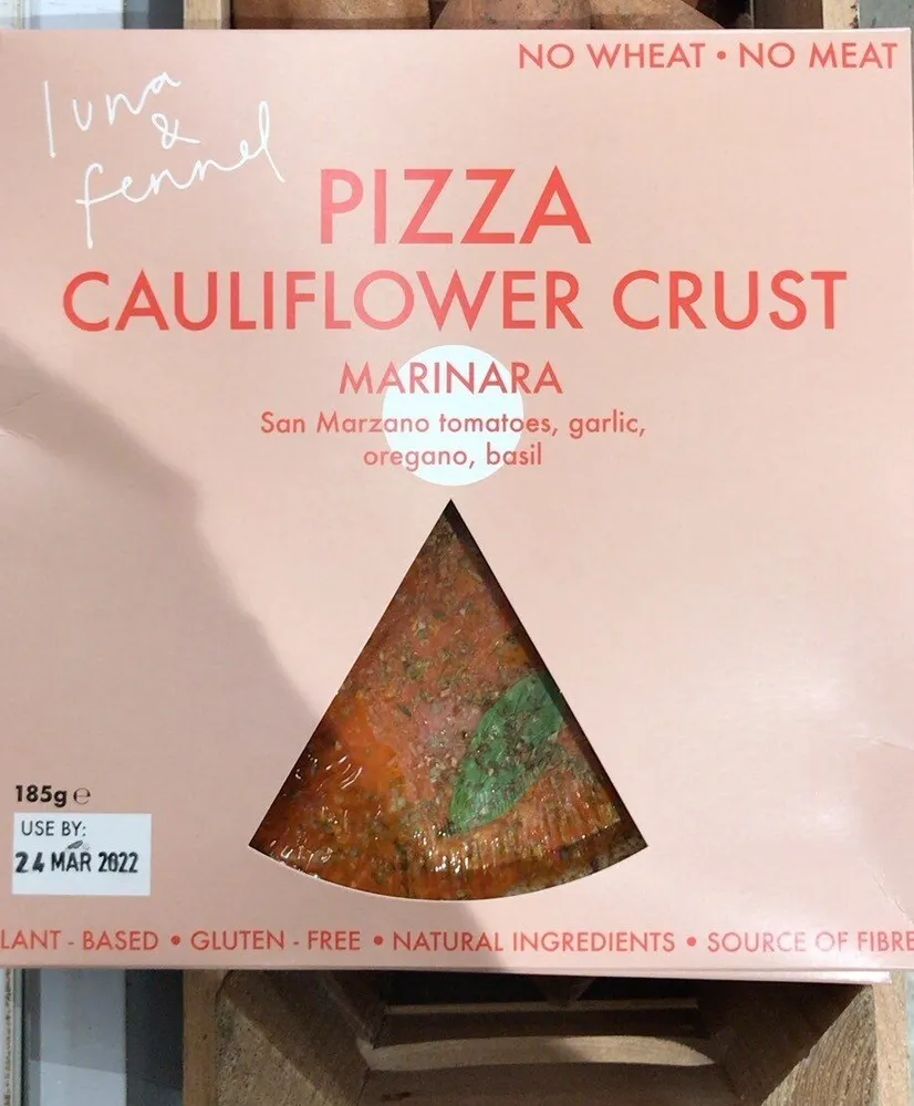 Pizza cauliflower crust