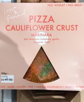 Pizza cauliflower crust