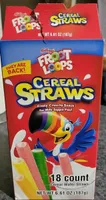 Front loops cereal straws