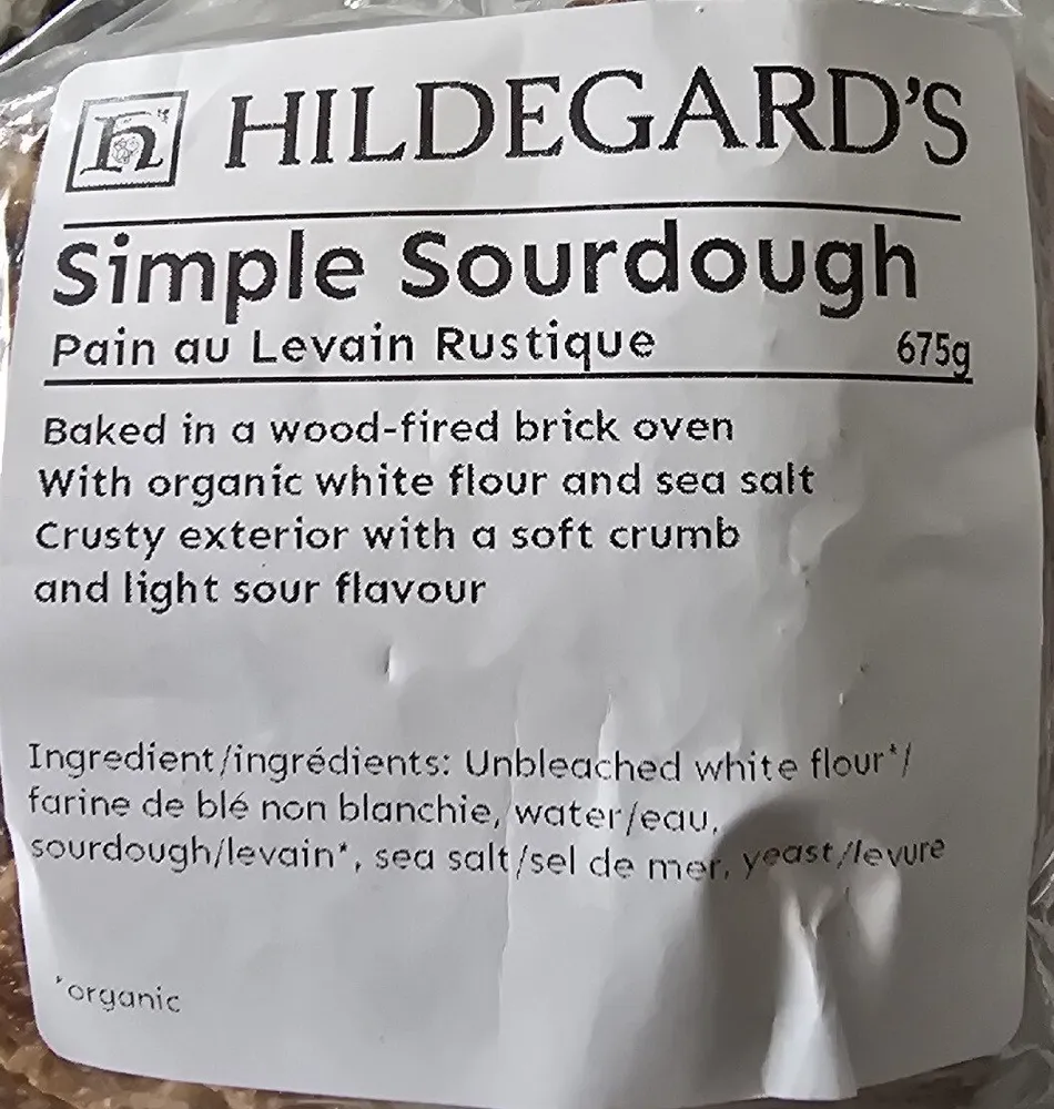 Simple Sourdough Bread