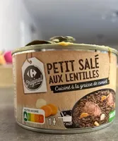 Petit salé aux lentilles