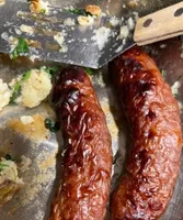 Christmas Ale Brat with Cranberries