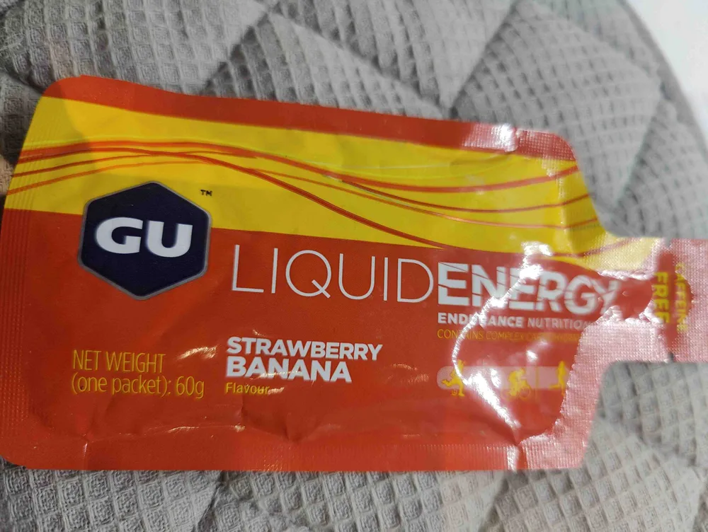 Liquid energy strawberry and banana