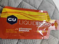 Liquid energy strawberry and banana