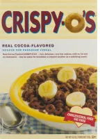 Crispy-o's kosher cereal cocoa