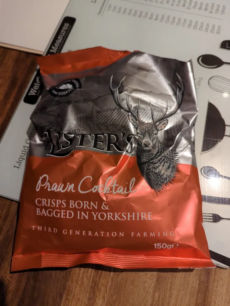 Listers Prawns Cocktail Crisps
