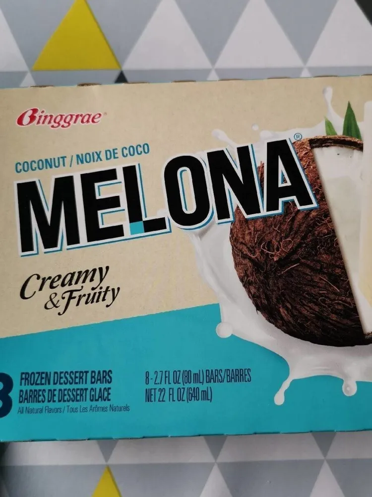 Melona noix de coco dessert glacé