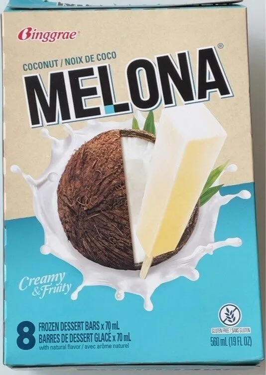 Cocunut Melona Bars