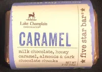 Caramel chocolate bar