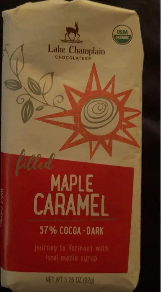 MAPLE CARAMEL DARK 57% COCOA