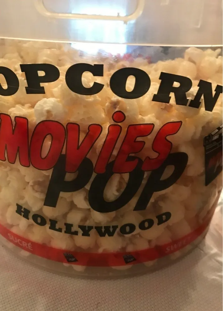Pop corn sucre