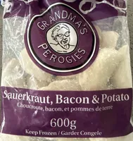 Sauerkraut, Bacon And Potato Pierogies