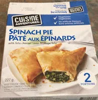 Pate aux epinards