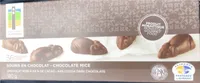 Souris en chocolat