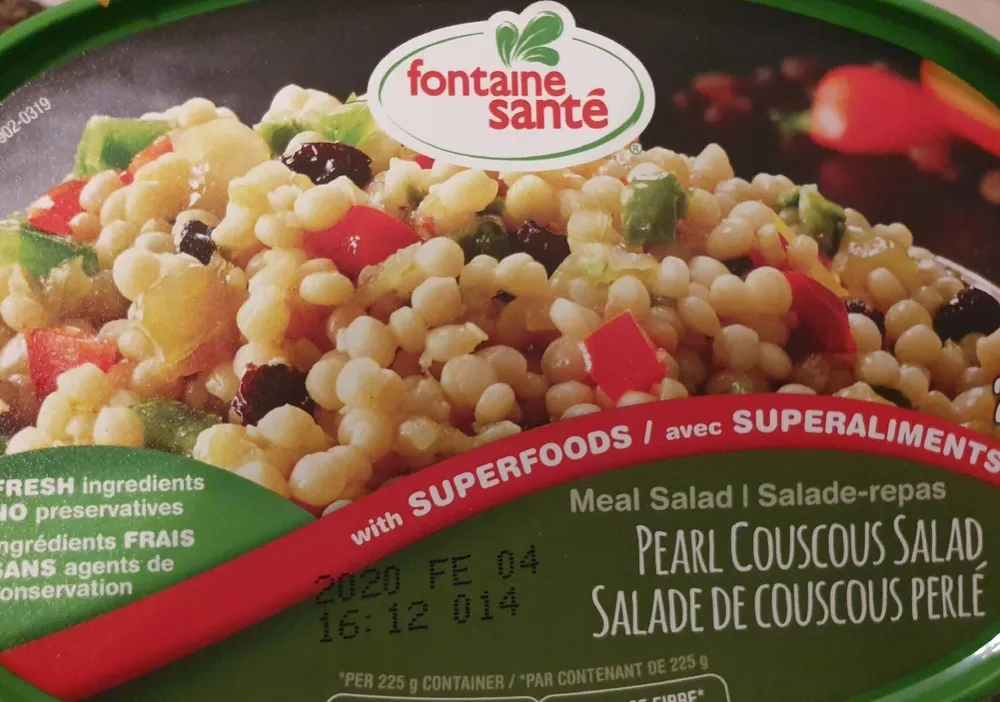 Salade de couscous perlé