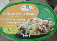 Salade betteraves jaunes Quinoa