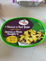 Salade ravioli fève rouge