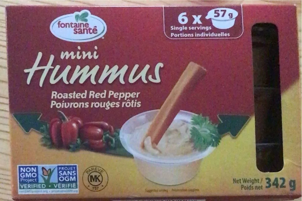 Hummus Roasted Red Pepper Mini