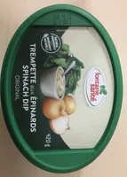 Trempettes aux epinards