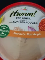 hummus de lentilles rouges
