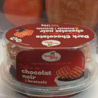 Délice au chocolat noir et bretzels