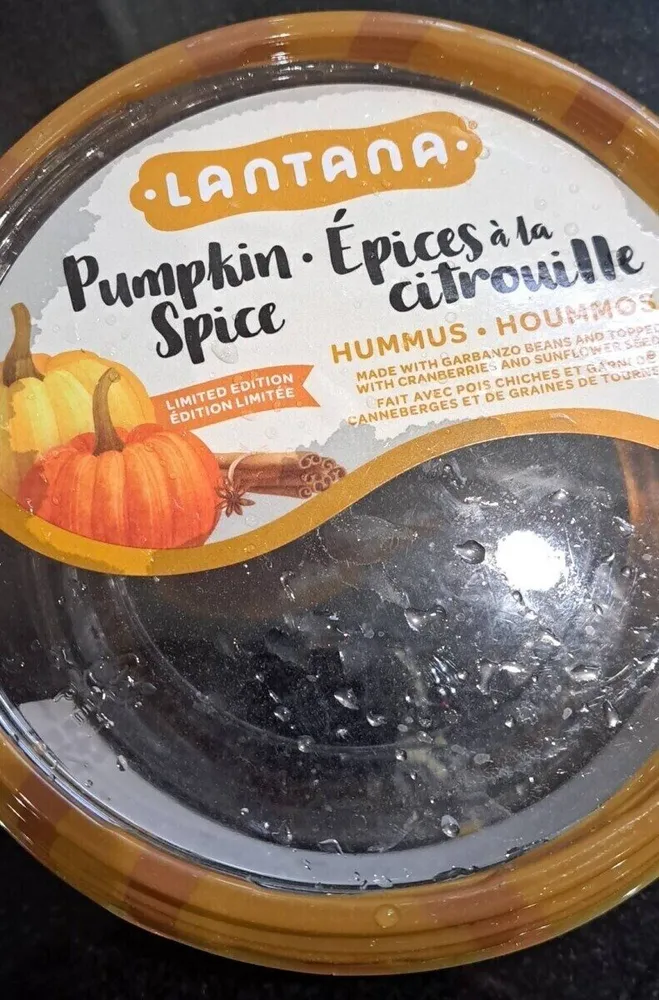 Humus epices à la citrouille