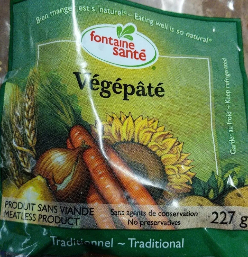 VégéPâté Traditionnel - Traditional