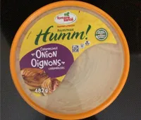 Hummus oignons caramélisé