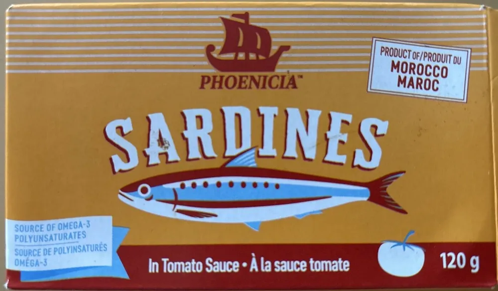 Sardines à la sauce tomat