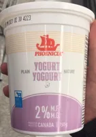 2% Plain Yogurt