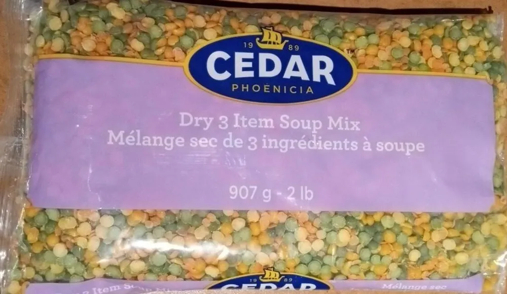 Mélange sec de 3 ingrédients à soupe
