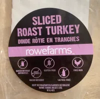 Sliced roast turkey