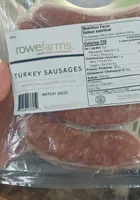 Turkey sausages