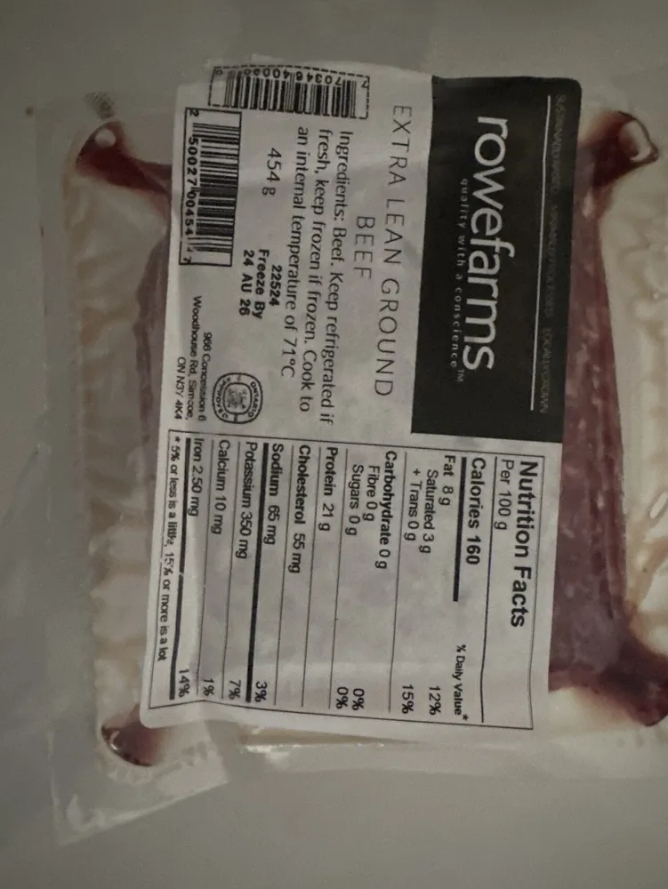 Extra Lean Ground Beef