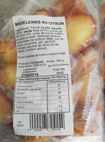 Madeleine au citron