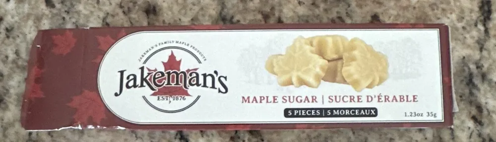 Bonbon sucre d'érable