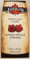 Bonbon feuille d'érable
