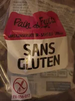 pain sans gluten aux fruits et raisins secs