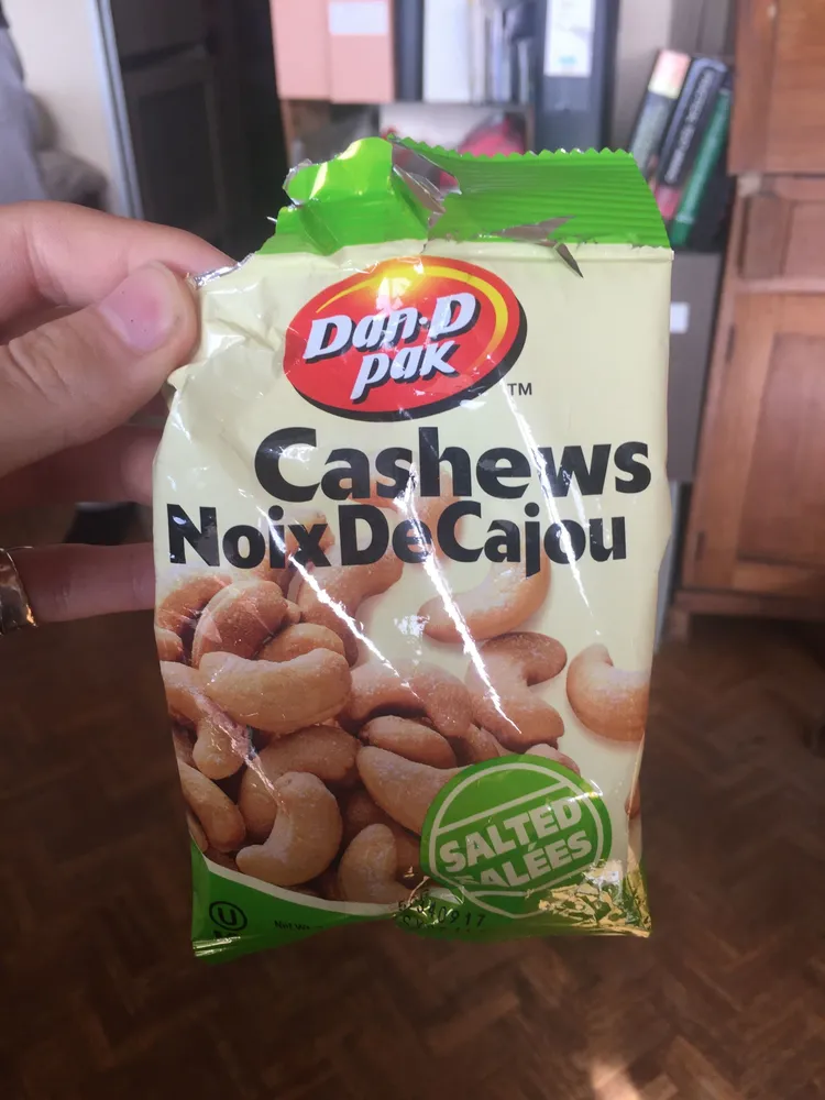Cashews Noix De Cajou Salted Salées