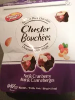 Bouchées noix et canneberges