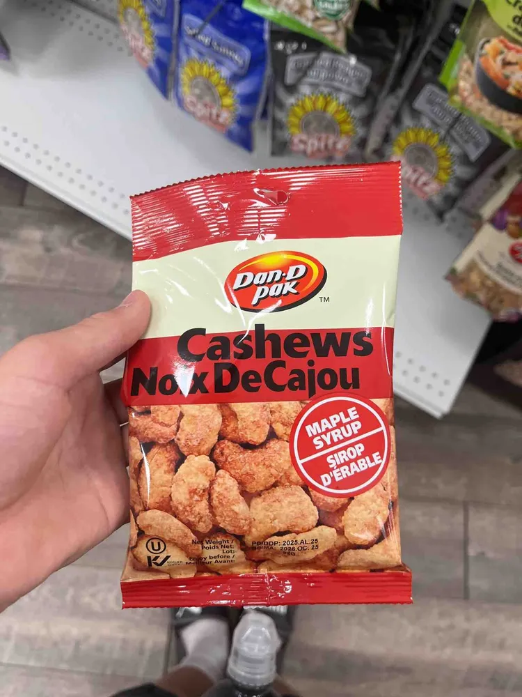 Cashews Maple Syrup